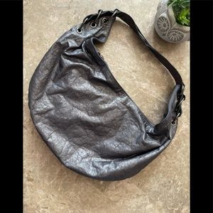 Matt & Nat metallic vegan leather hobo purse